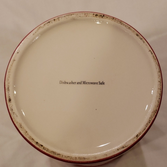 Dog Lover "Bone Appetit!" Ceramic Canister/Utensil Holder - Picture 4 of 7